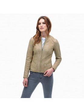 TZ SELAH LAMB LEATHER BOMBER